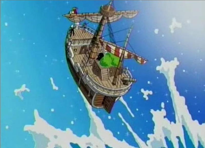 Going Merry ship from One Piece anime, side view, Taken at …