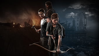 HD wallpaper: The Last of Us 2, ellie (the last of us), Joel, PlayStation