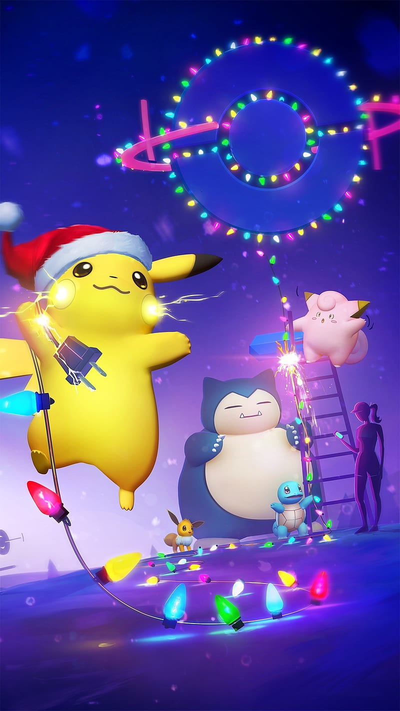 Pokemon Christmas HD wallpaper