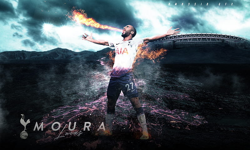 Lucas Moura, tottenham, soccer, brazilian, spurs, footballer, tottenham hotspur fc, lucasmoura, sport, lucas, moura, tottenham hotspur, football, player, HD wallpaper