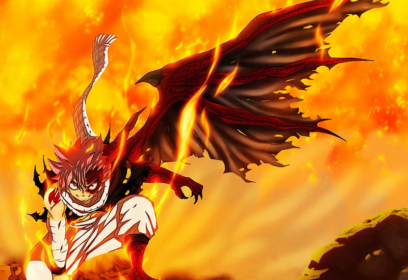 Tailed Beast Sage Mode Naruto vs Dragon Force Natsu