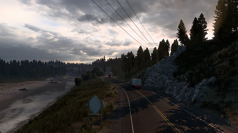 Video Game, American Truck Simulator, HD wallpaper