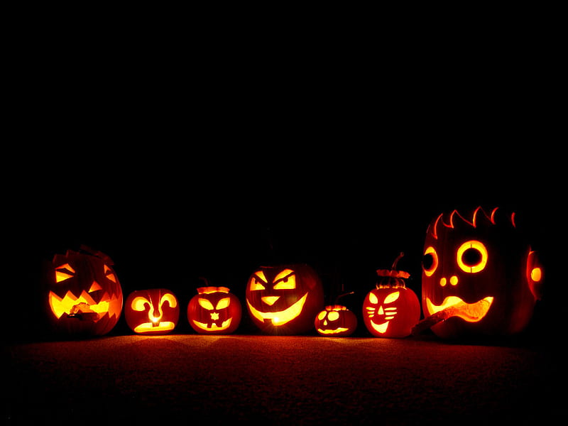 Halloween, lanturn, holiday, pumpkin, HD wallpaper | Peakpx
