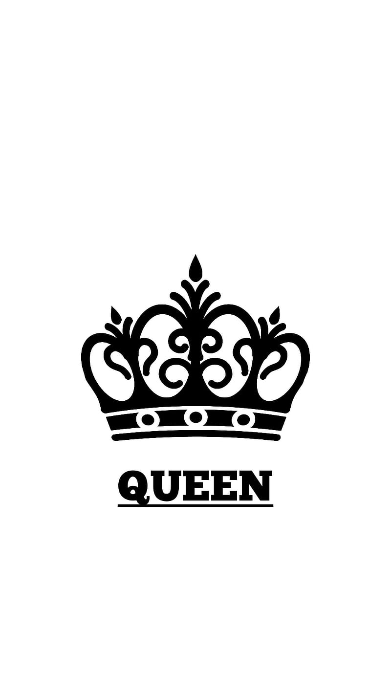 Queen, desenho, logo, HD phone wallpaper