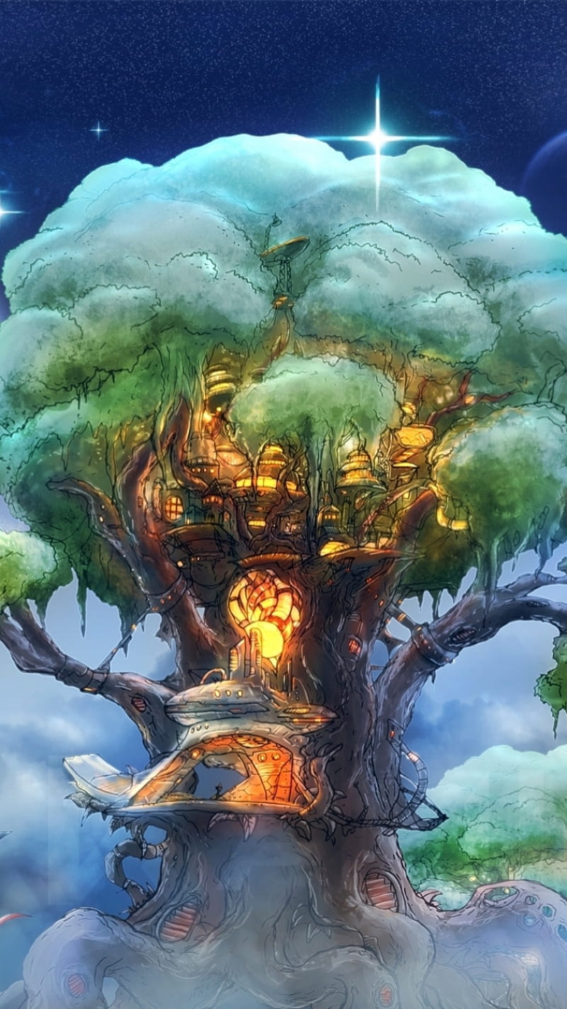 Mythical tree 1080P, 2K, 4K, 5K HD wallpapers free download