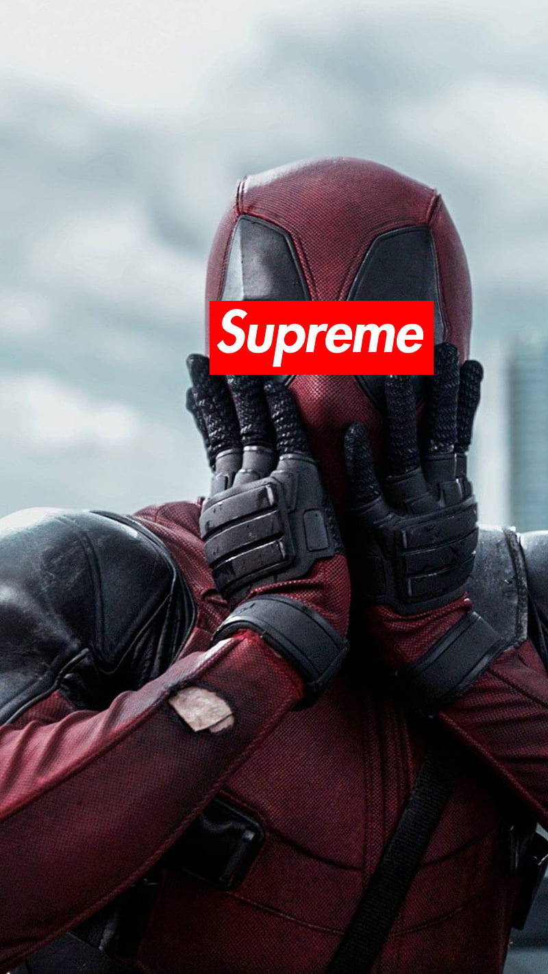 Supreme Deadpool 2, brands, deadpool 2, funny, hypebeast, logos, movies, HD  phone wallpaper