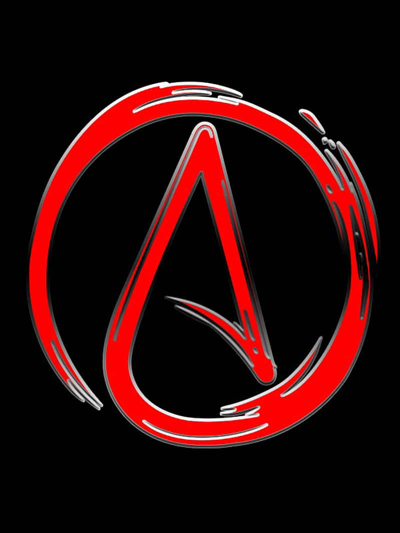 A logo, red black, HD phone wallpaper | Peakpx