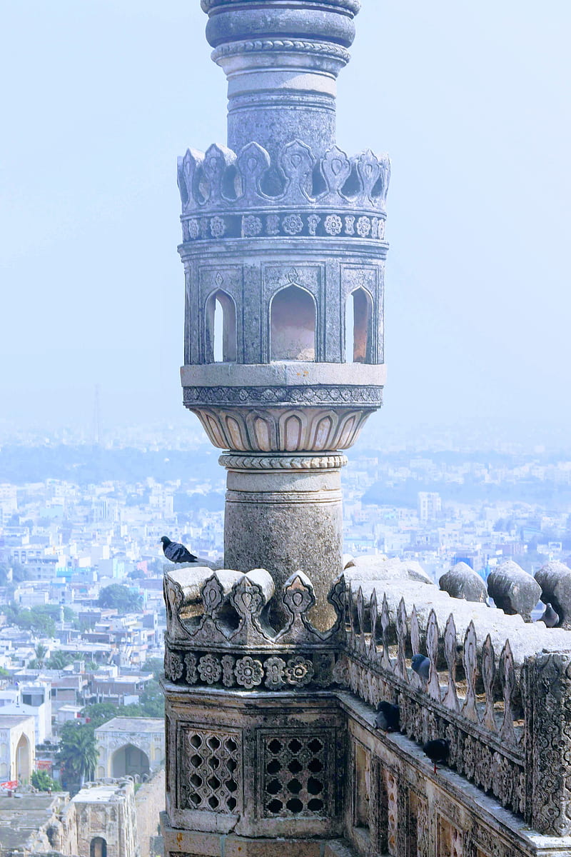 Minar, castle, chess, fiction, mosque, oman, pulp, russia, HD phone wallpaper