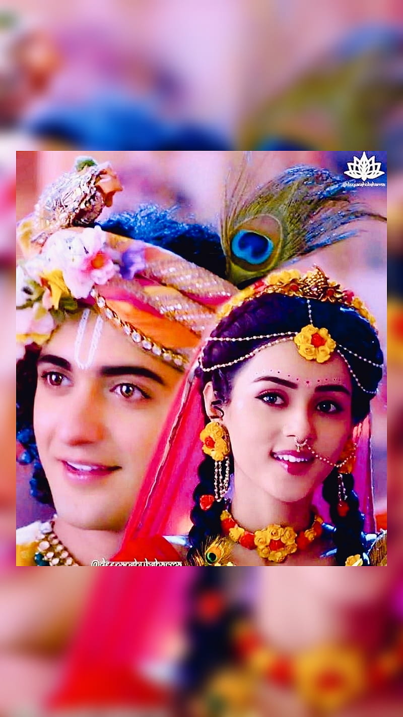 Radhe Krishna , radha, radhe krishna, HD phone wallpaper