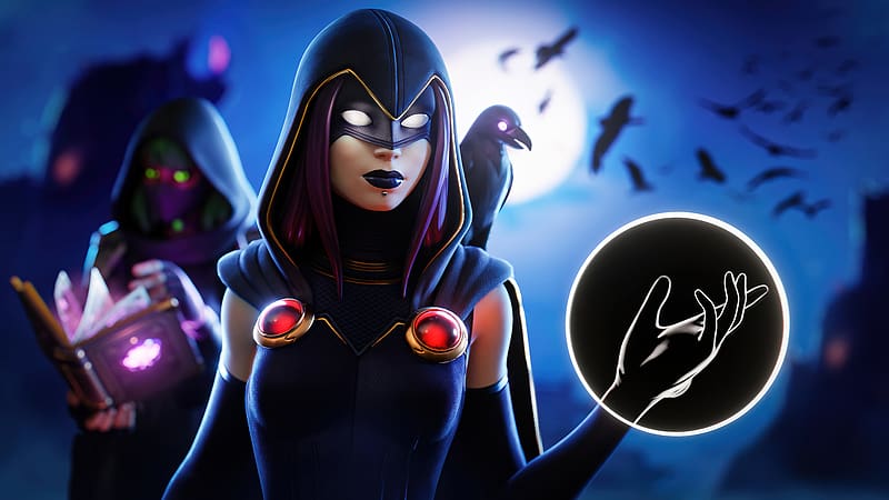 Video Game, Raven (Dc Comics), Fortnite, HD wallpaper | Peakpx