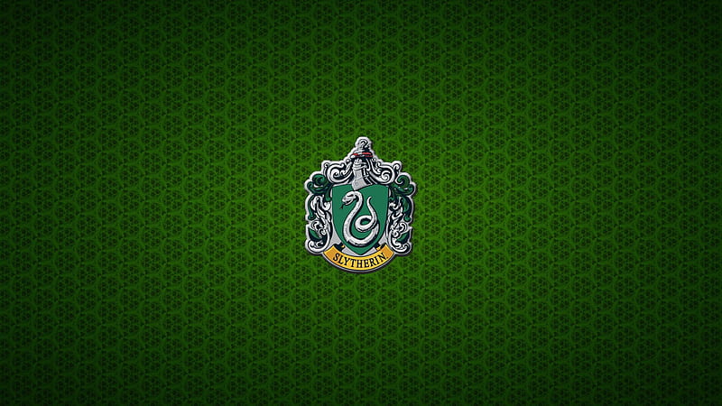 Slytherin Logo In Green Background Slytherin, HD wallpaper