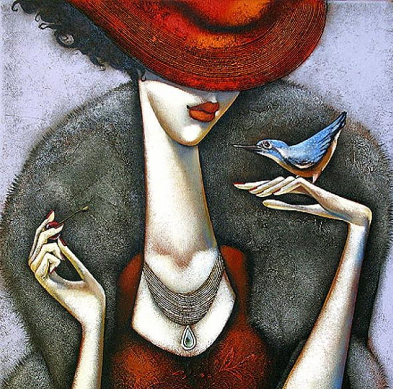 Ira Tsantekidou, TuttArt, beauty, art, painter, HD wallpaper