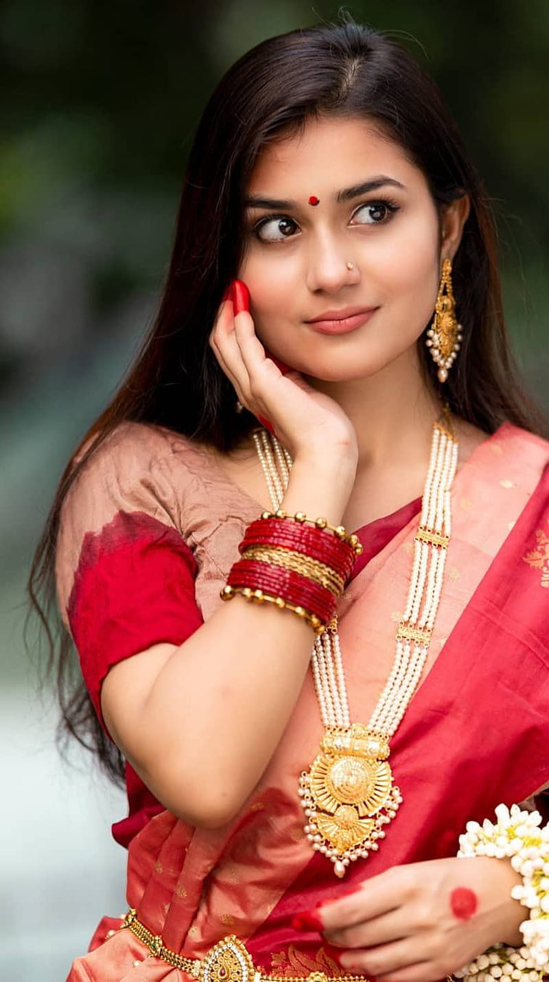 Zakia Sultana Sharna , saree lover, model, HD phone wallpaper