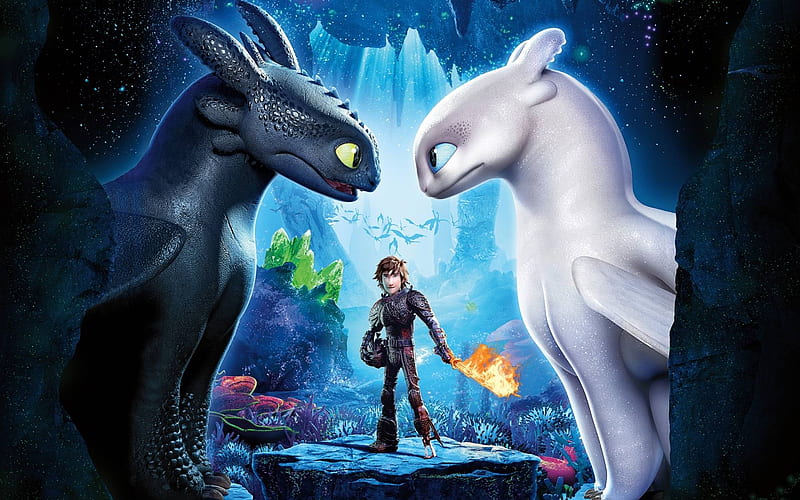How to Train Your Dragon 3, fun, cool, movies, entertainment, HD wallpaper