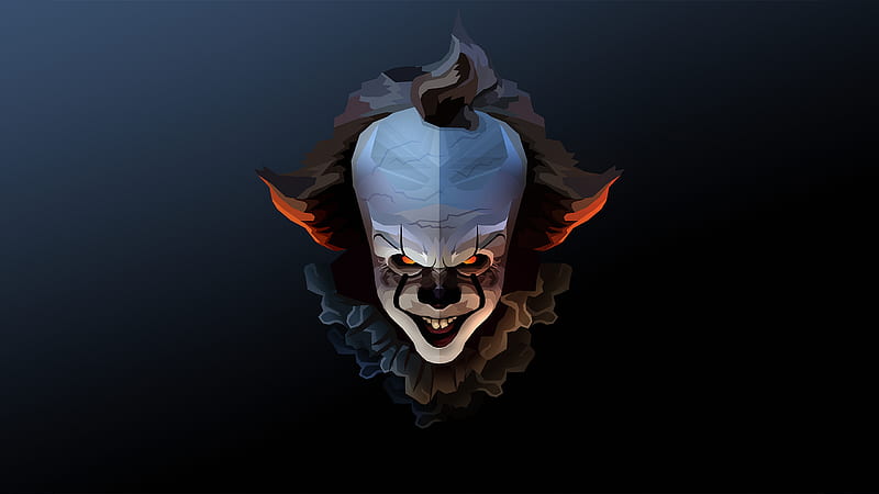 Pennywise The Clown Halloween Fanart, pennywise, clown, artist, artwork, digital-art, , it, HD wallpaper