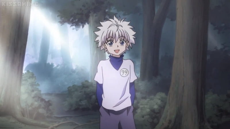 Wallpaper : Hunter x Hunter, Killua Zoldyck, fire, smoke, trees, white  hair, Anime screenshot, anime boys, looking at viewer 1920x1080 -  greendewalld - 2259418 - HD Wallpapers - WallHere