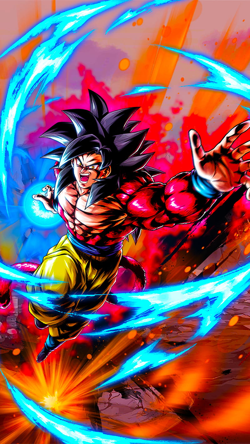 Super Saiyan 4 Goku, dbz, dragon ball, HD phone wallpaper | Peakpx