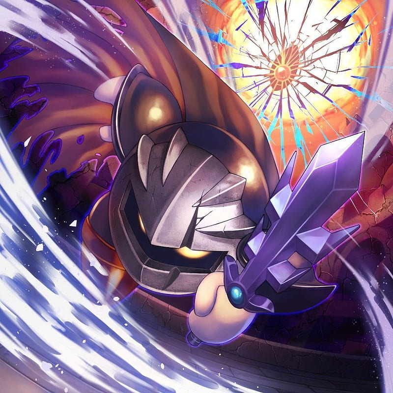 Dark Meta Knight Background and – YL Computing, Purple Knight, HD phone wallpaper