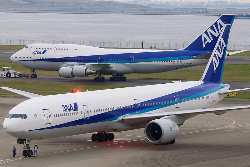 boeing 777, plane, airways, nippon, boeing, freighter, HD wallpaper