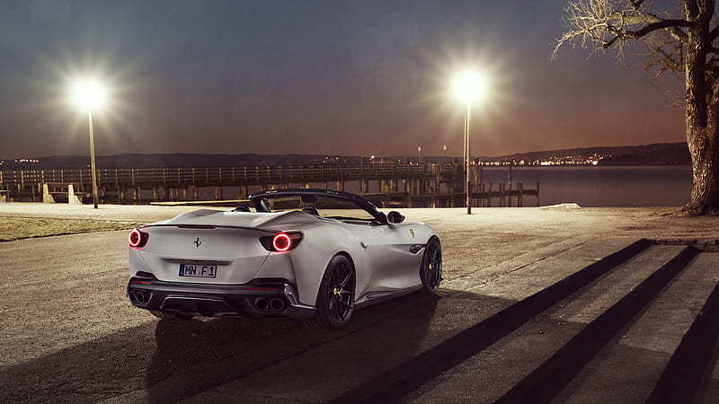 2019 Novitec Ferrari Portofino, Convertible, Turbo, V8, car, HD wallpaper