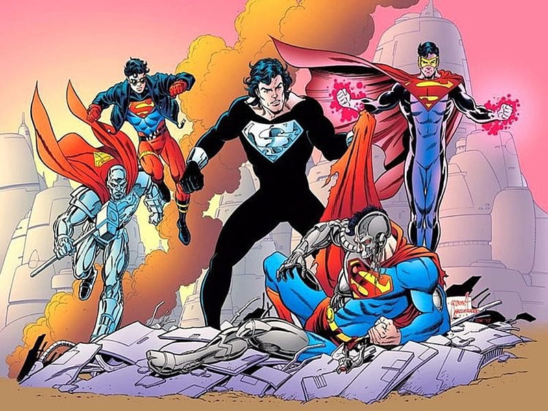 Reign Of Superman, DC Comics, Superman, Comics, Superheroes, HD wallpaper
