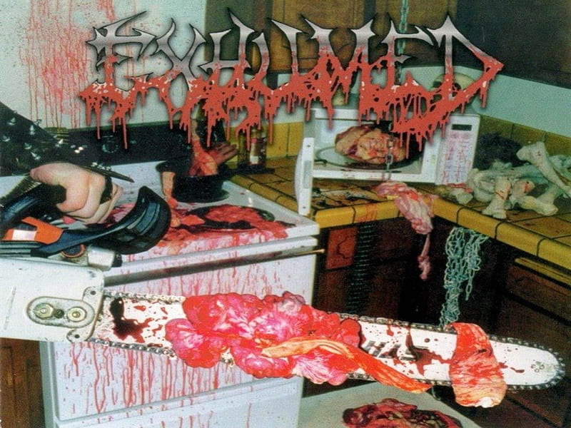 Exhumed, Death Metal, Gore Metal, Gore, HD wallpaper
