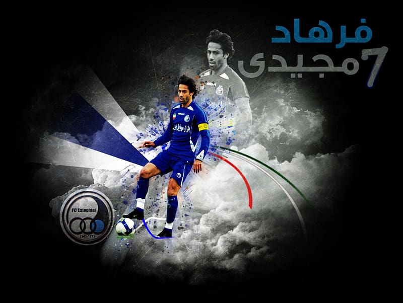 Sports, Soccer, Esteghlal F C, Farhad Majidi, HD wallpaper