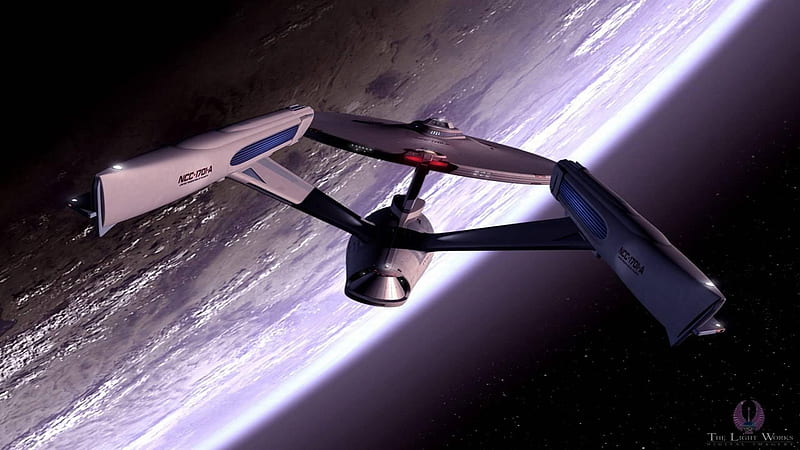 Enterprise_2, star trek, starship, HD wallpaper