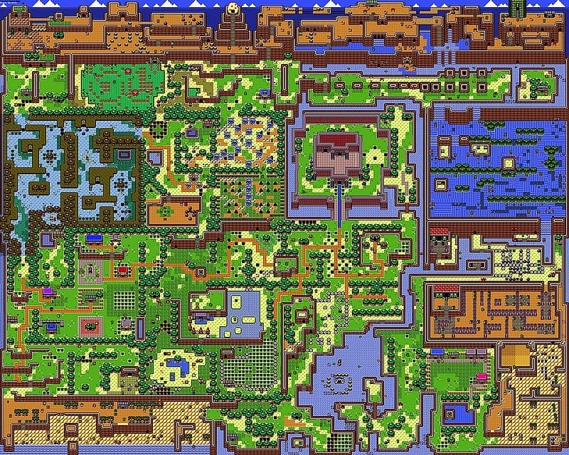 Map, Video Game, Zelda, The Legend Of Zelda: Link's Awakening, HD wallpaper