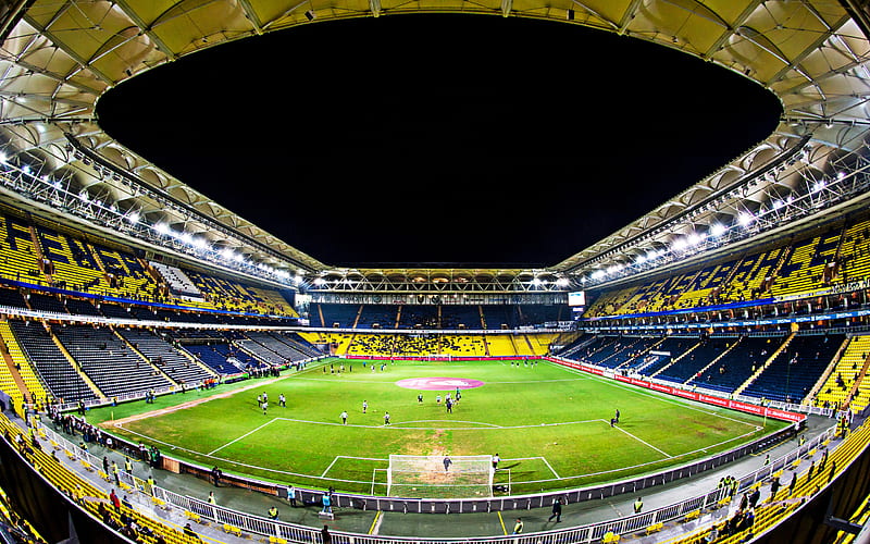 Fenerbahce Sukru Saracoglu, Turkish Stadium, Fenerbahce Stadium, Sports Arena, Istanbul, Turkey, HD wallpaper