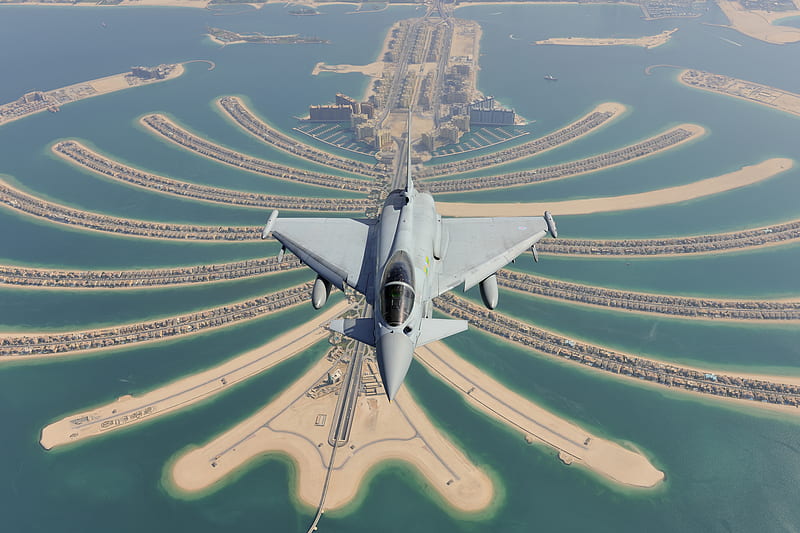 Dubai Typhoon 4000x2600, eurofighter, raf, fuel, emirates, dubai, europe, ef2000, tank, royal, hi res, drop, force, euro, high, united, air, resolution, island, typhoon, HD wallpaper