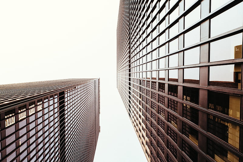 low angle of highrise building during daytime, HD wallpaper