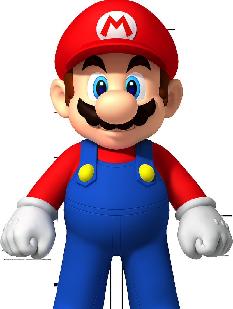 Super Mario, cartoon, game, HD phone wallpaper