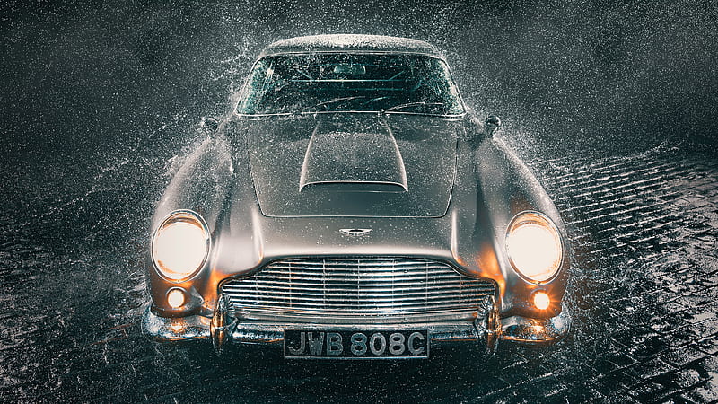 Aston Martin Db5, aston-martin-db5, aston-martin, carros, rain, HD wallpaper  | Peakpx