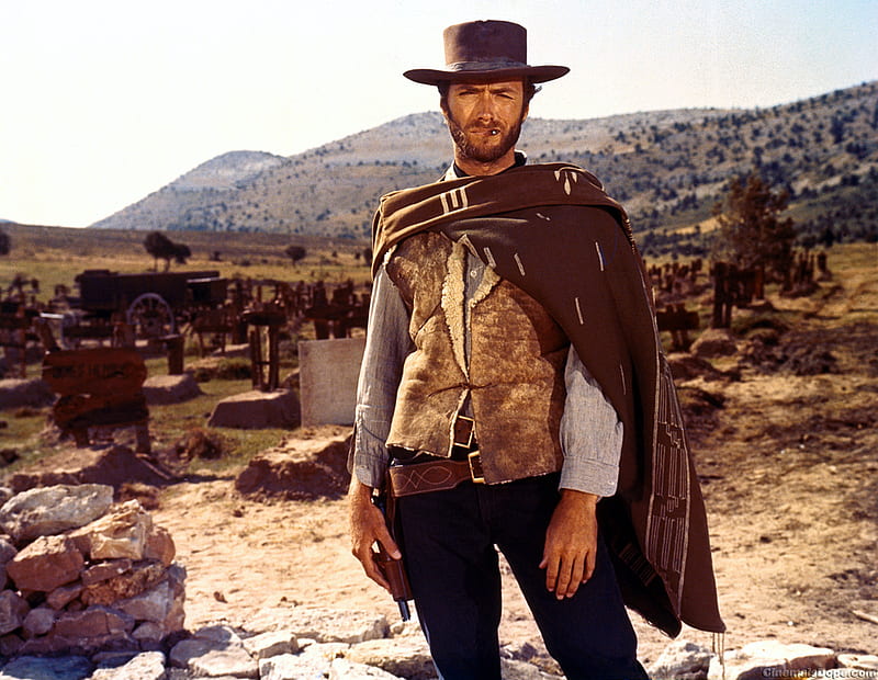Clint Eastwood, moviestar, cowboy, actor, director, HD wallpaper