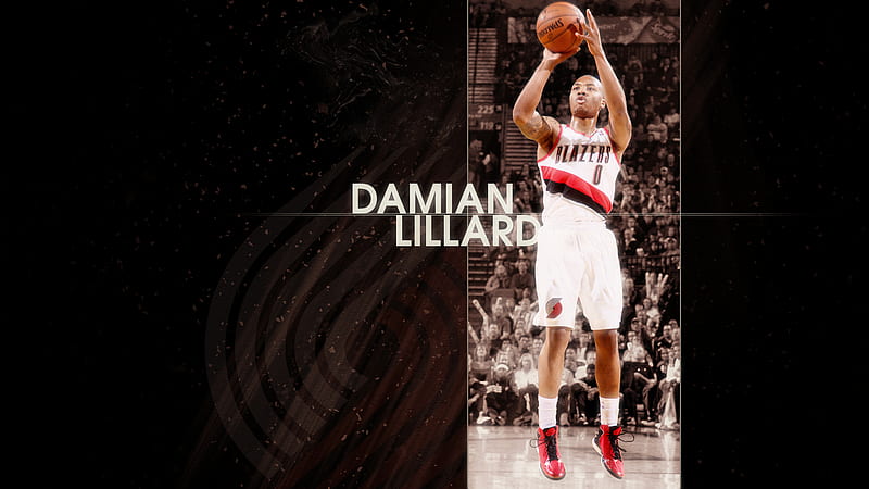 Basketball, Damian Lillard, HD wallpaper