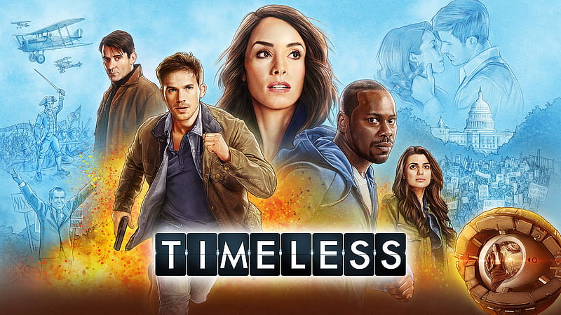 TV Show, Timeless, Abigail Spencer, Claudia Doumit, Goran Visnjic ...