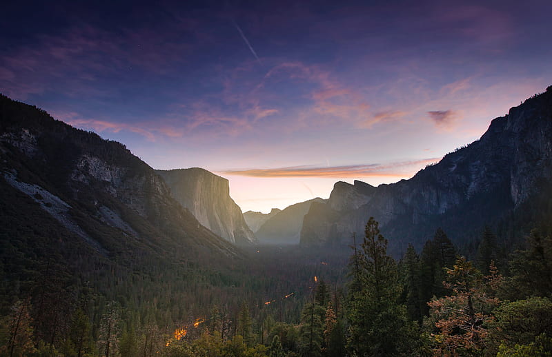 Yosemite Morning , yosemite, national-park, nature, mountains, HD wallpaper