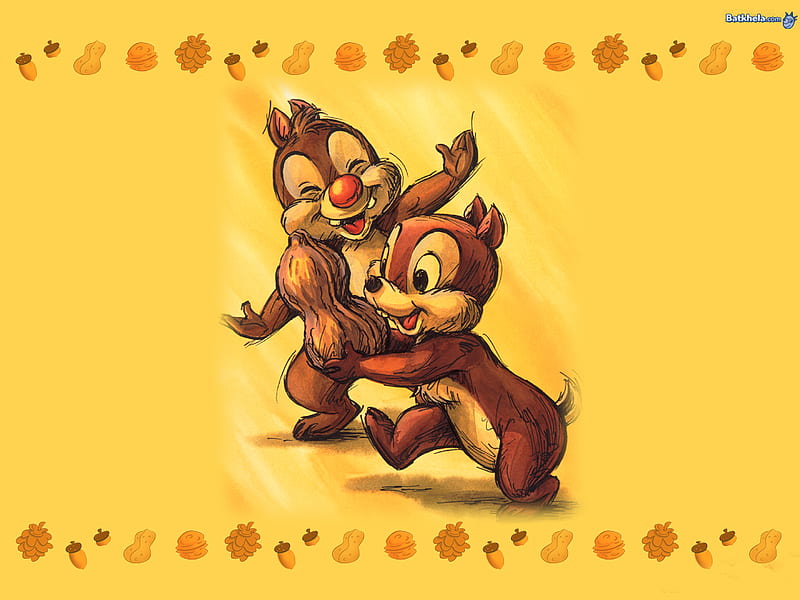 Chip And Dale, cartoons, brothers, chipmunks, mischevious, HD wallpaper |  Peakpx