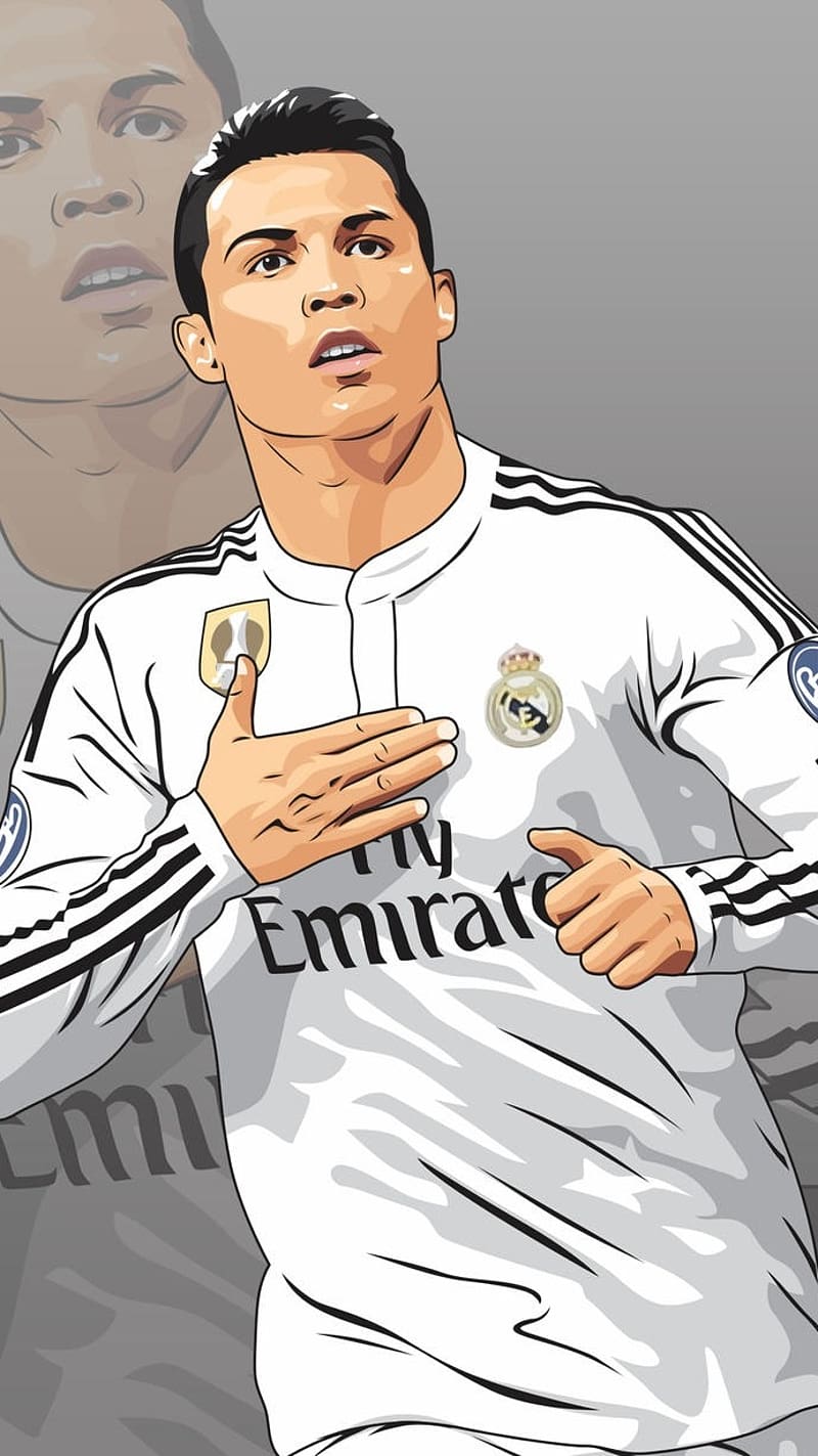 Cristiano Ronaldo Sketch, Size: A4