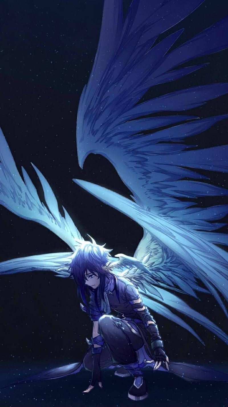 Anime Wings by Prettyred71 - 56 now. Browse millions of popular anime . Anime rùng rợn, Dark fantasy art, Anime angel, HD phone wallpaper