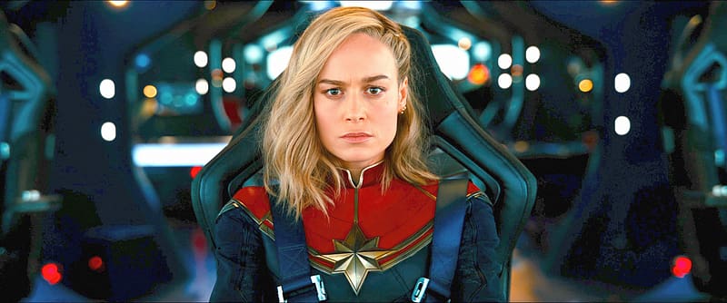 Brie Larson As Carol Danvers In The Marvels, the-marvels, captain-marvel, brie-larson, 2023-movies, movies, superheroes, HD wallpaper