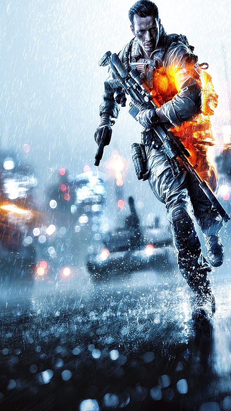 Download Intense Combat Scene in Battlefield 4 Mobile Game Wallpaper   Wallpaperscom