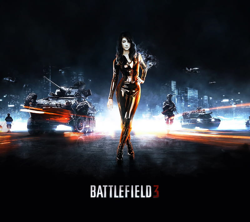 Battlefield Hottie, army, girl, soldier, HD wallpaper
