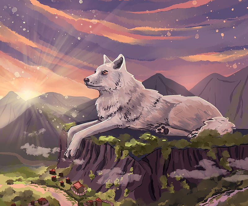 white wolf | Cute wolf drawings, Anime wolf, Cute drawings