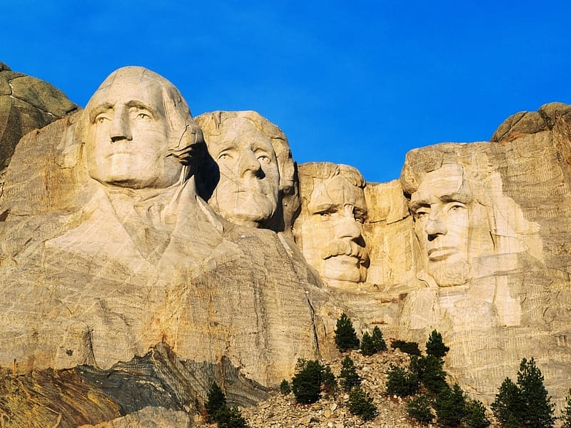 Mount Rushmore, Abraham Lincoln, Theodore Roosevelt, Thomas, Rushmore, Mount, George Washington, Thomas Jefferson, National Memorial, United States, HD wallpaper