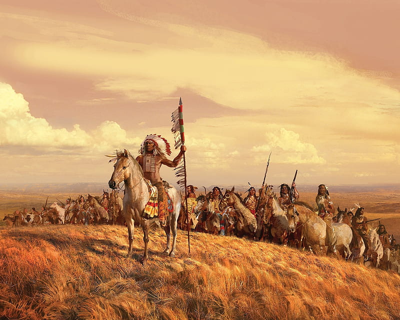 Age Of Empires, indians, video game, HD wallpaper