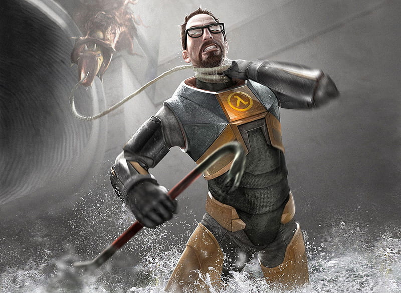 Half Life, Video Game, Half Life 2, Gordon man, Barnacle (Half Life), HD wallpaper