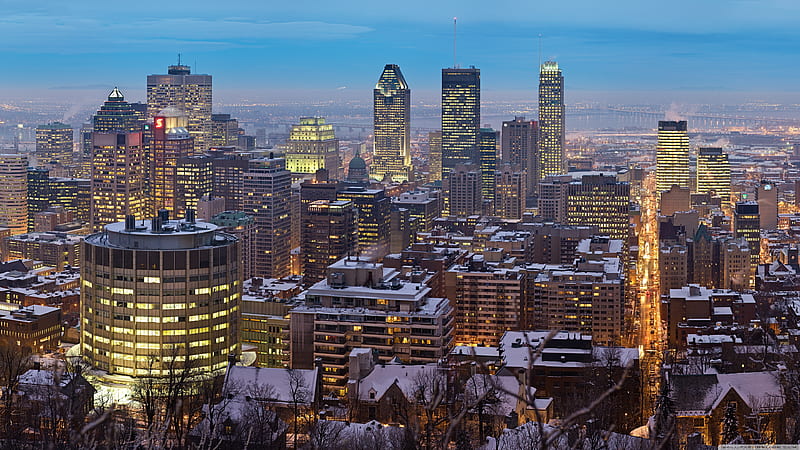 Cities, Montreal, HD wallpaper