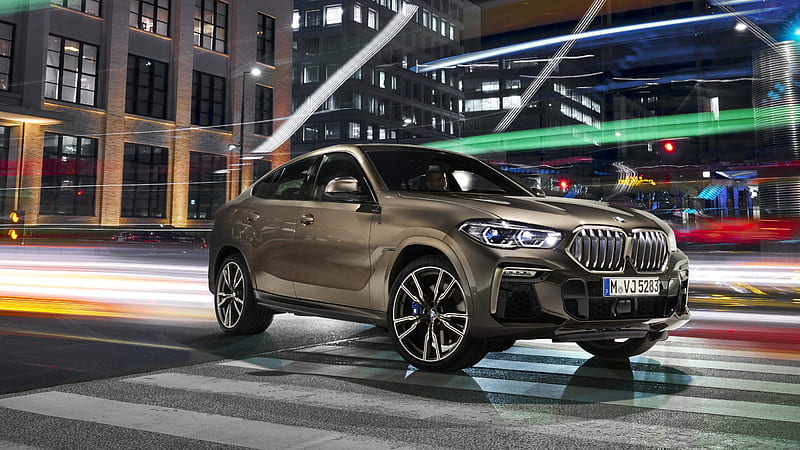 BMW X6 M50i 2019, HD wallpaper
